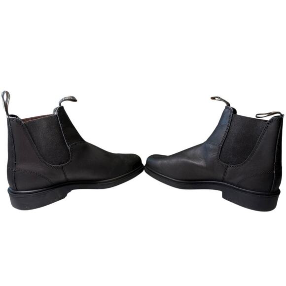 Blundstone Men's Black Leather Plain Toe Chelsea Boots Size 9 - Picture 5 of 7